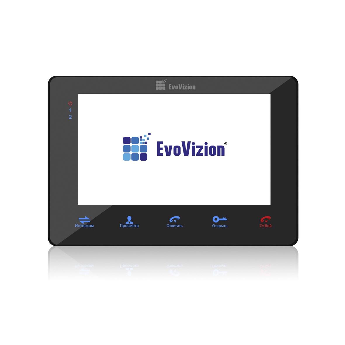 ᐉ Видеодомофон EvoVizion VP-705 Black (1136) • Купить в Киеве, Украине •  Лучшая цена в Эпицентр