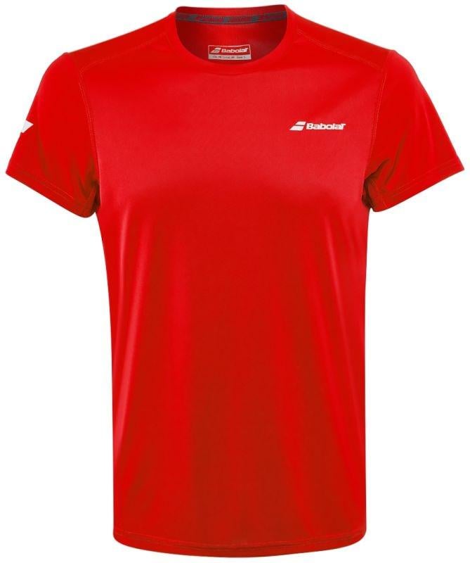 Футболка дитяча Babolat Core flag club tee boy fiery 116 см Red (3BS18011/5004 6-8)