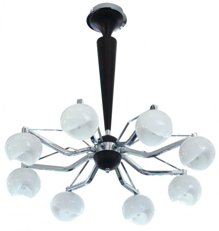 Люстра потолочная паук галогенная лофт Brille BL-040S/8