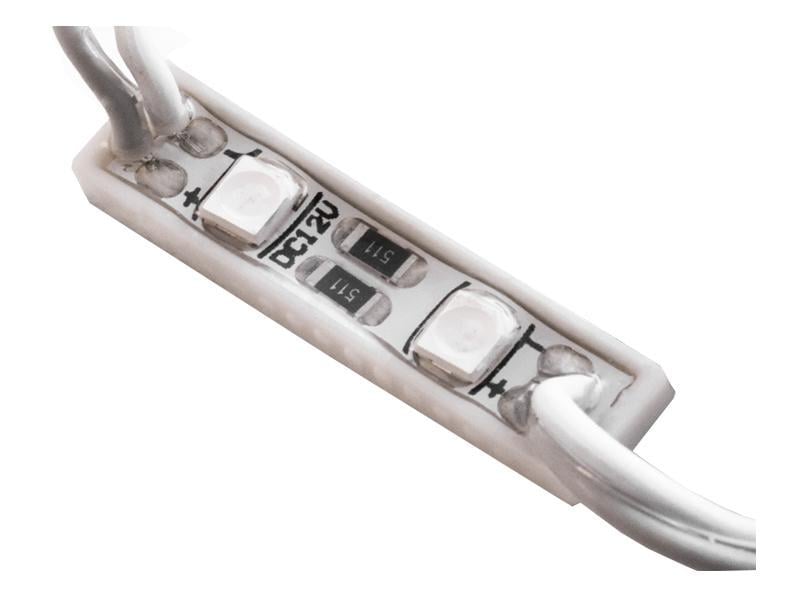 Модуль світлодіодний LEDUA 2835-2smd 12V IP65 Синій (1554)
