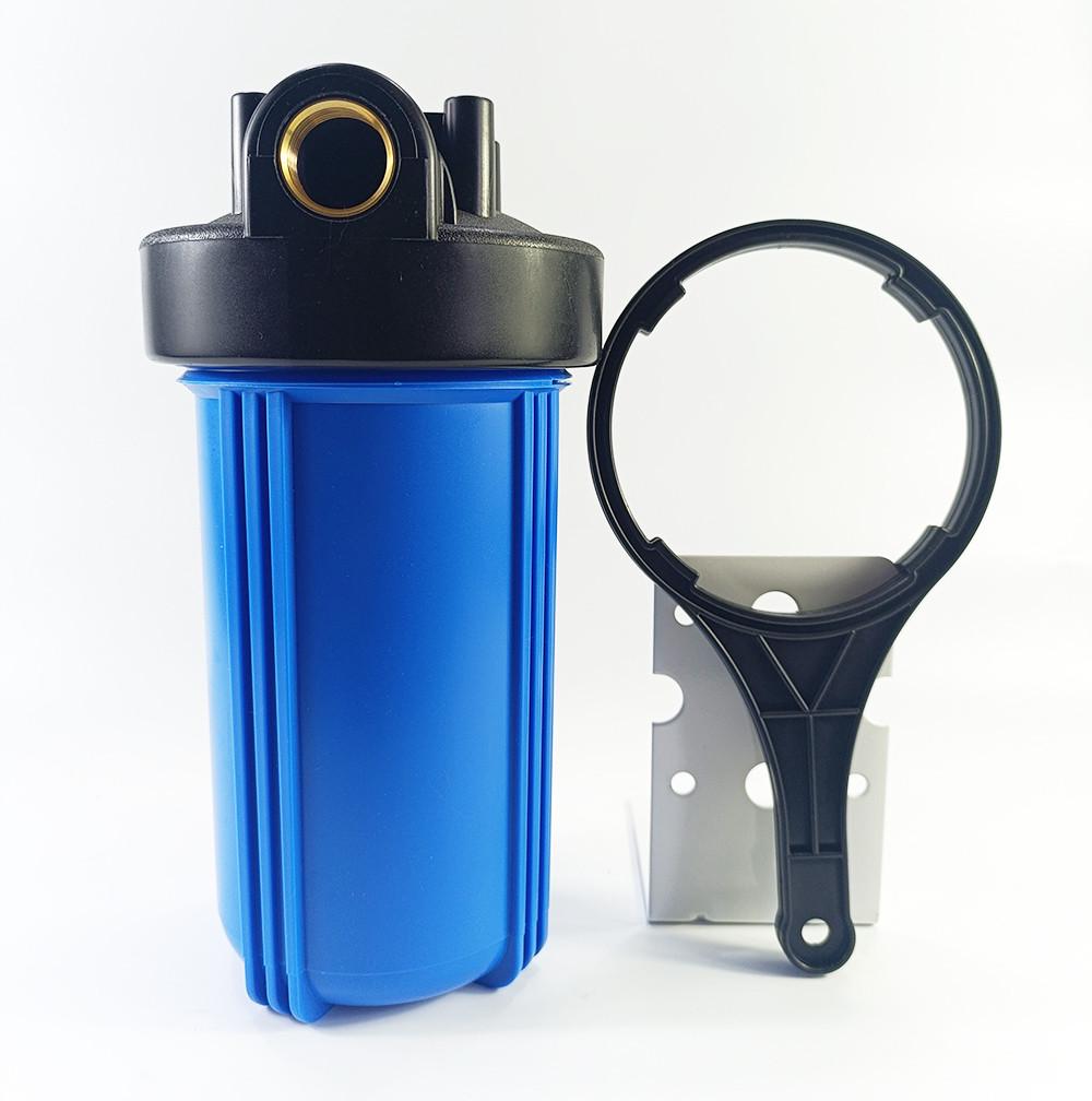 Колба Aquakut Вig Вlue 10" 1" ключ и крепеж (104-045)