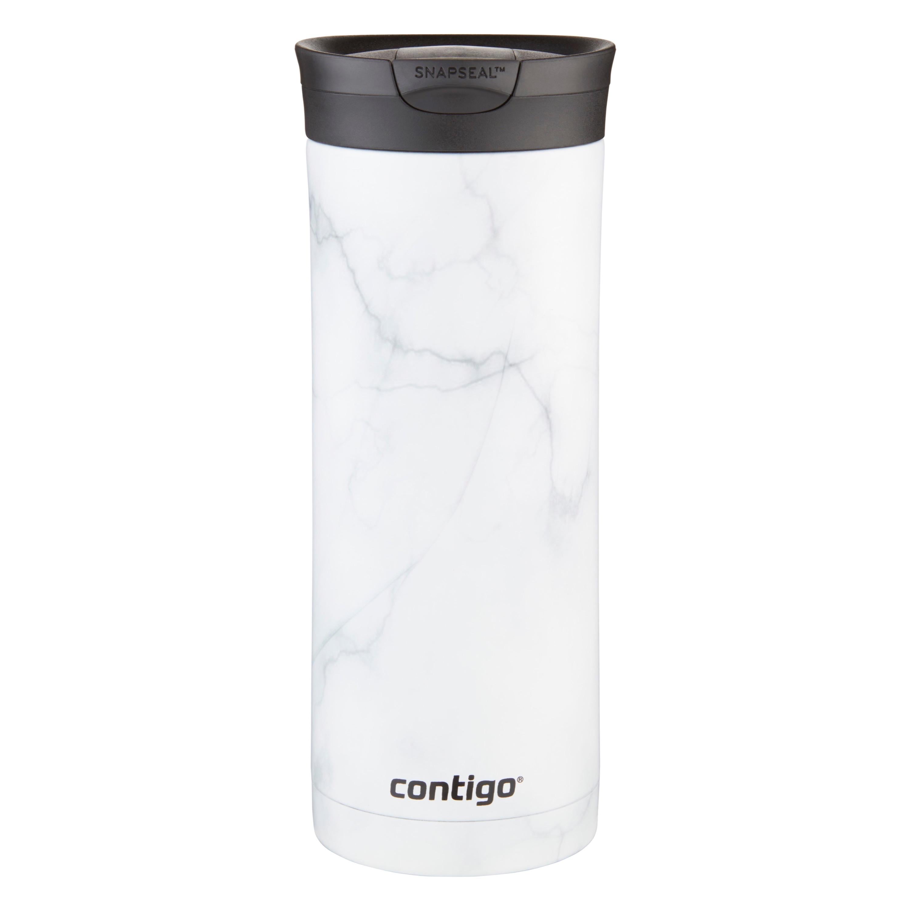 Термокружка Contigo Huron Couture Snapseal 591 мл White Marble