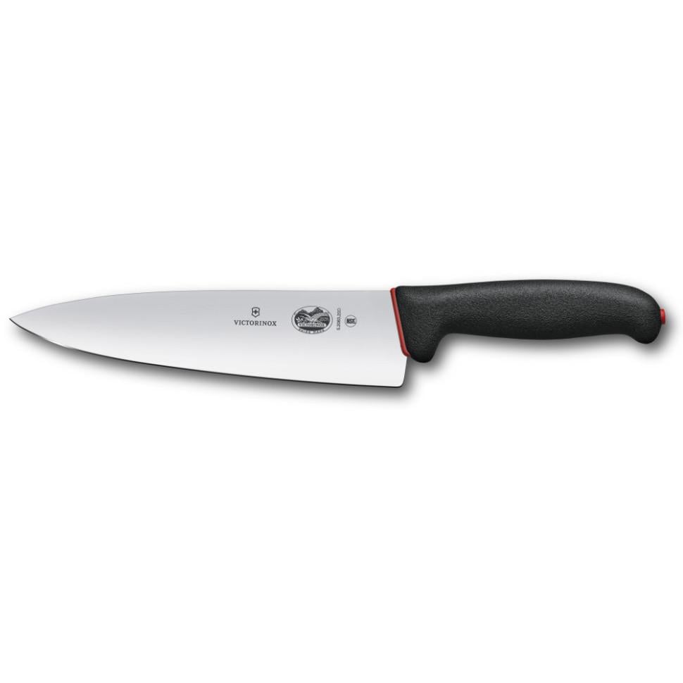Кухонний ніж ictorinox Dual Grip Chef's 20 см Black (Vx52063.20D)