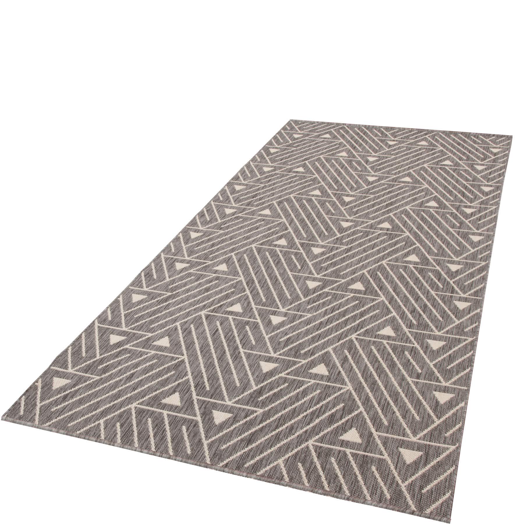 Ковер безворсовый на резиновой основе DAKARIA Karat Flex Run 19648/811 1,00x1,50 м Темно-серый (00-00013994) - фото 8 Ковер безворсовый на резиновой основе DAKARIA Karat Flex Run 19648/811 1,00x1,50 м Темно-серый (00-00013994) - фото 8