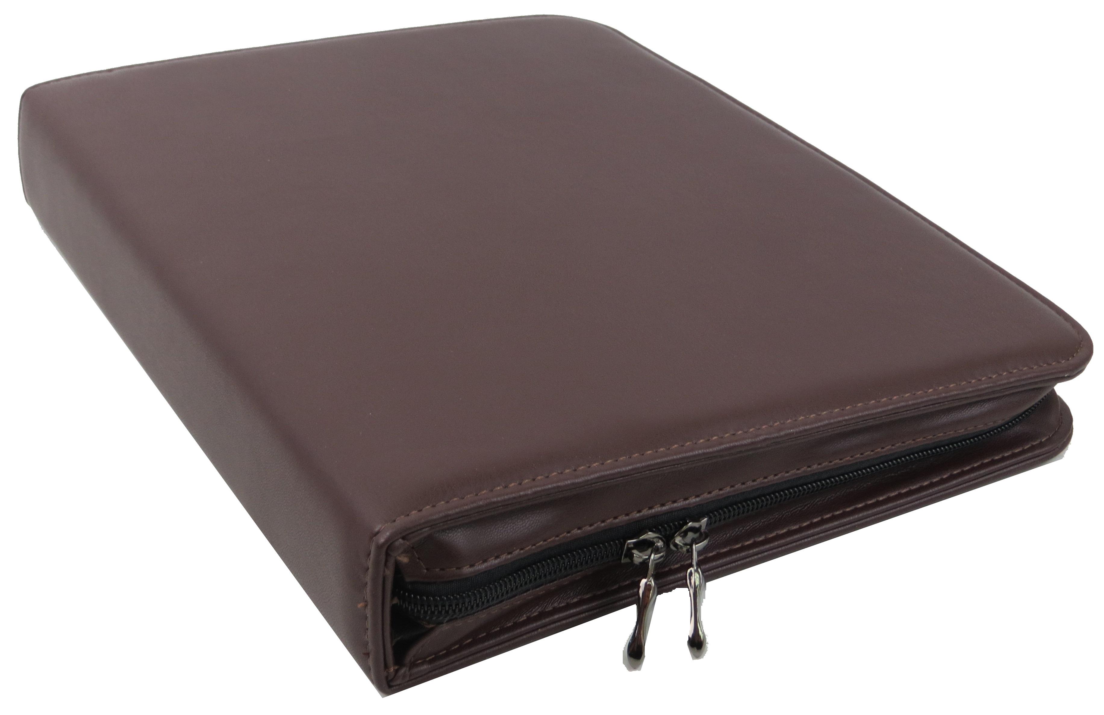 Папка деловая Portfolio из искусственной кожи А4 Коричневый (Port1008 brown)