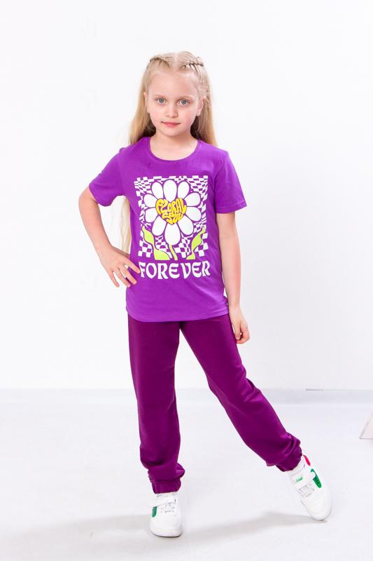 Штани для дівчинки Носи Своє 116 см Фіолетовий (6155-057-5-v113) Штани для дівчинки Носи Своє 116 см Фіолетовий (6155-057-5-v113)