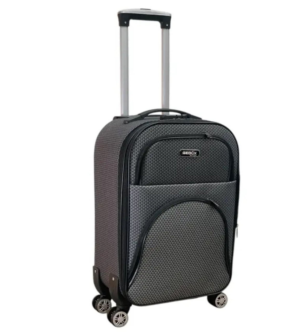 Чемодан тканевый Impertex TK001-S водонепроницаемый на 4 двойных колесах маленький S 50 л