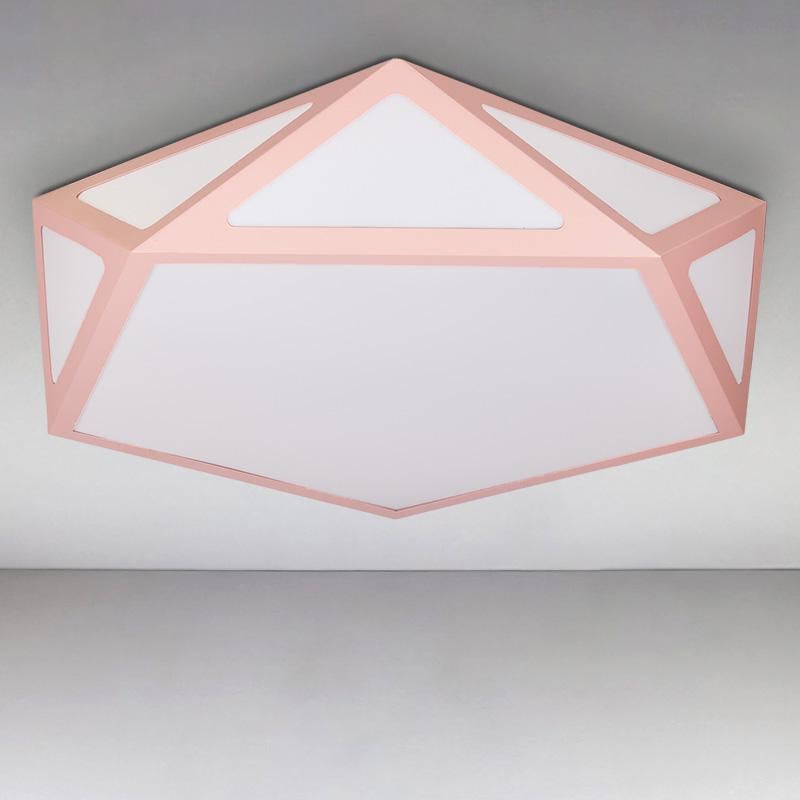 Люстра Light House LS-15347 потолочная LED Розовый (8840)