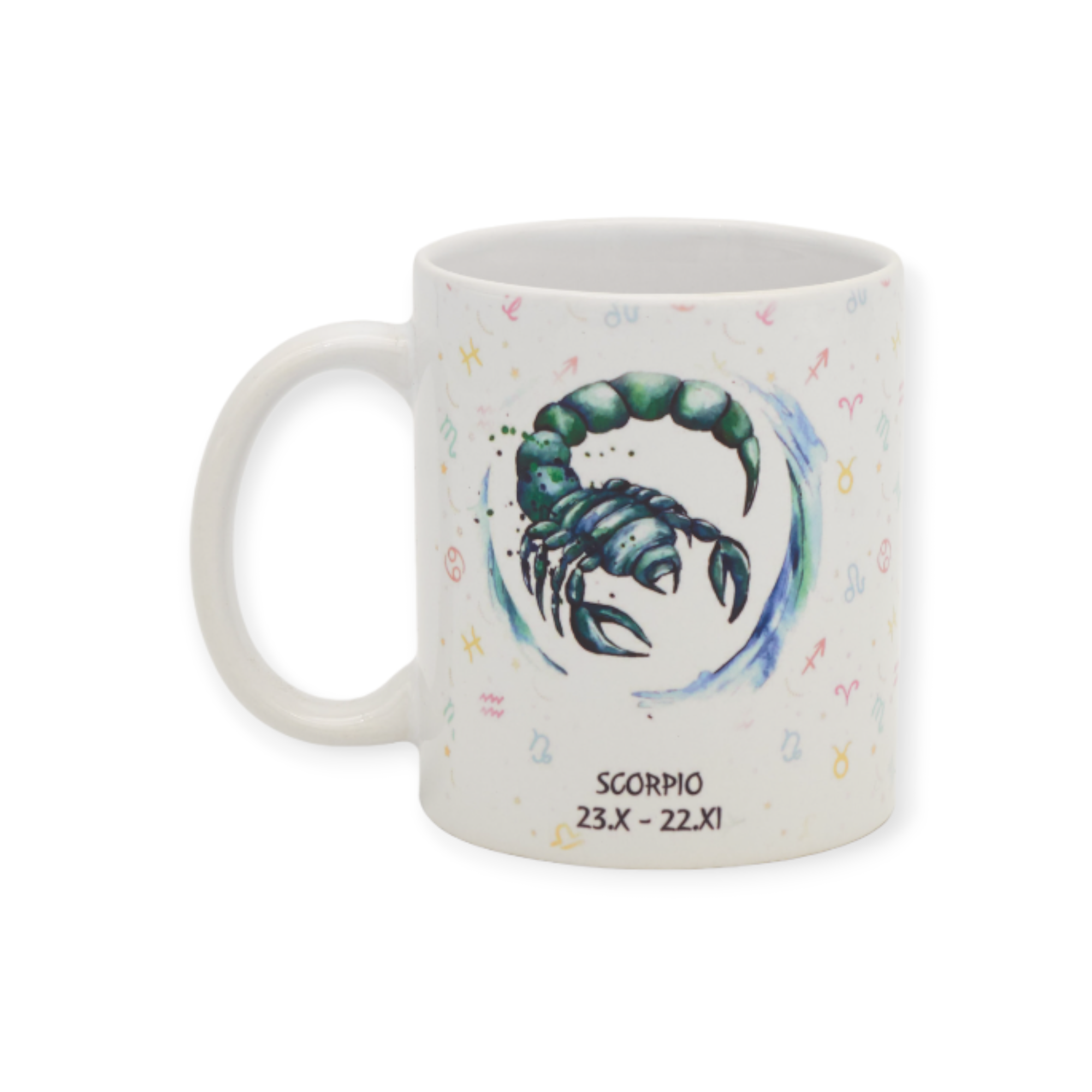 Чашка з принтом знак зодіаку Скорпіон 330 мл (01_K1133021136)