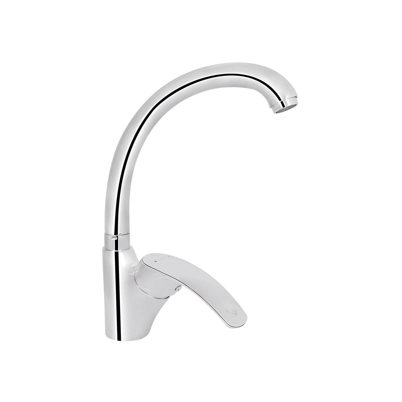 Смеситель для кухни Lidz Mars 007F k40 Chrome (LDMAR007FCRM34857)