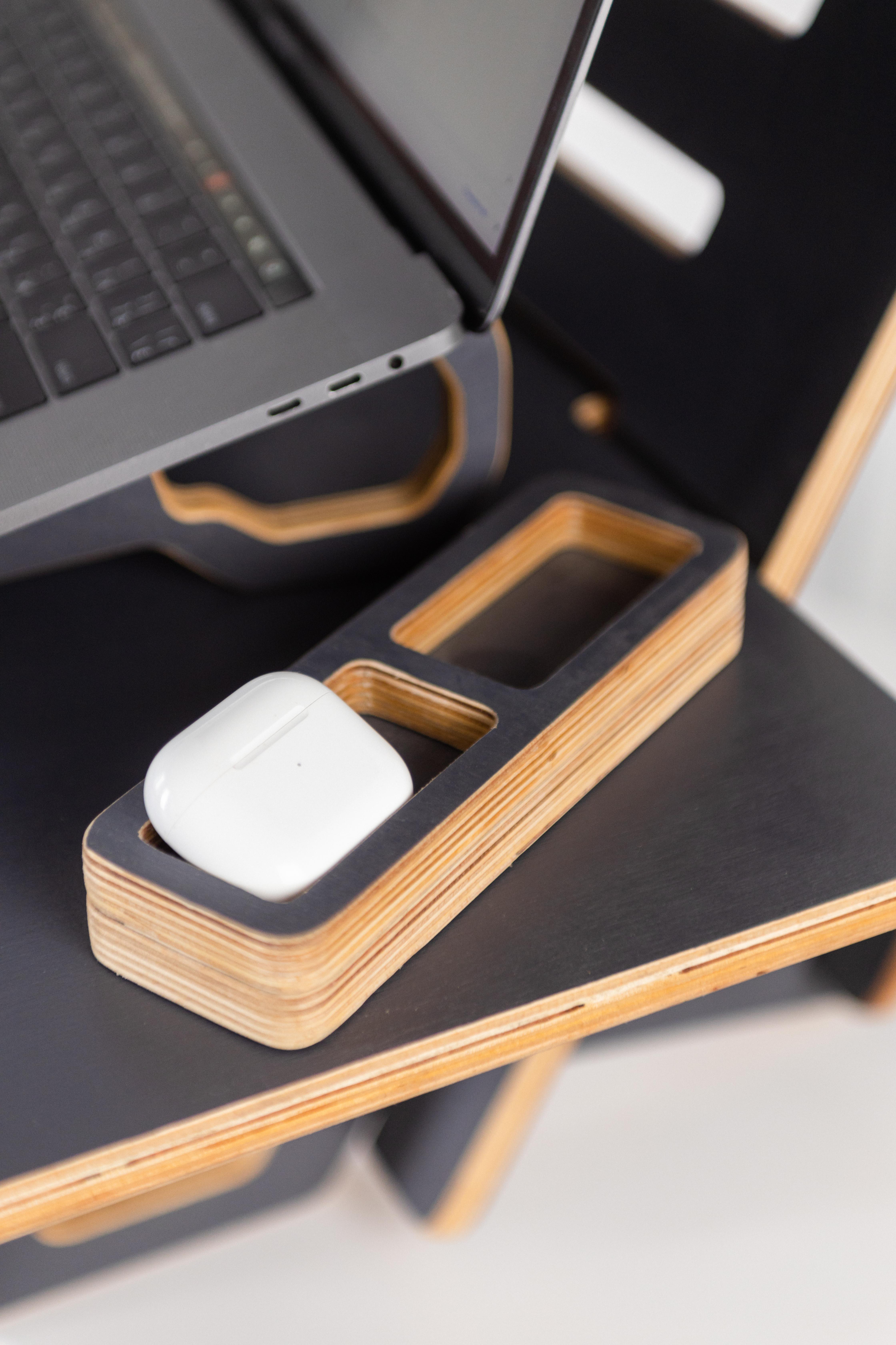 Стол для ноутбука универсальный Otaman desk Mini desk Гранитный (465788) - фото 7