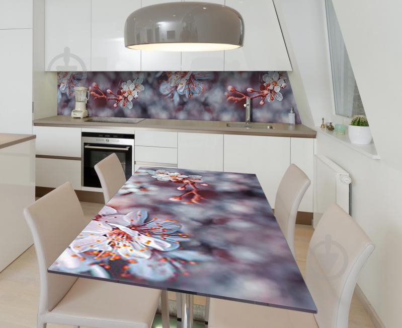 Наклейка 3Д вінілова на стіл Zatarga «Абрикосовий сад» 600х1200 мм (Z184797st) Наклейка 3Д вінілова на стіл Zatarga «Абрикосовий сад» 600х1200 мм (Z184797st)