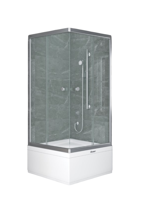 Душевая кабина The Light Saturn 1019M 90x90x205 см
