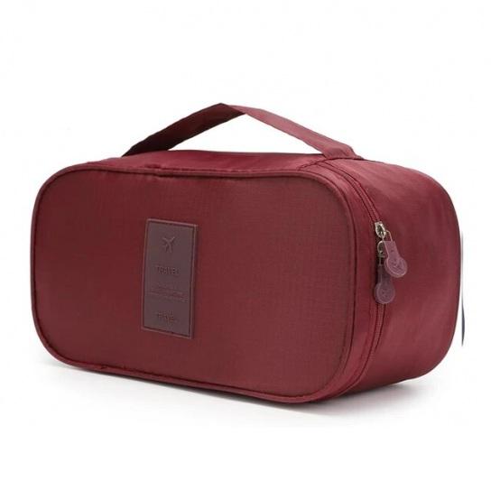Органайзер для белья дорожный Monopoly 26x13 см Burgundy (127938) - фото 1 Органайзер для белья дорожный Monopoly 26x13 см Burgundy (127938) - фото 1