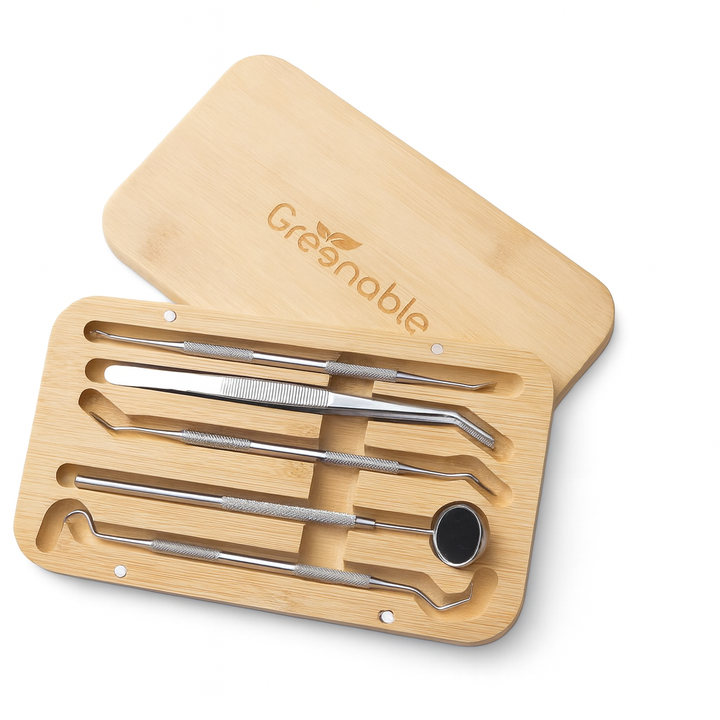 Набір стоматологічних інструментів Greenable Dental Set у кейсі 5 пр. (29870988)