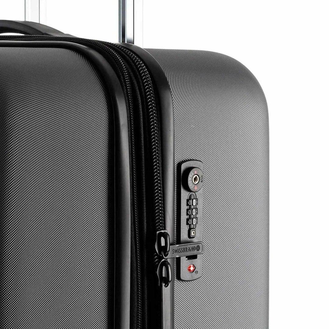 Чемодан Swissbrand Berlin S Grey (DAS301557) - фото 4