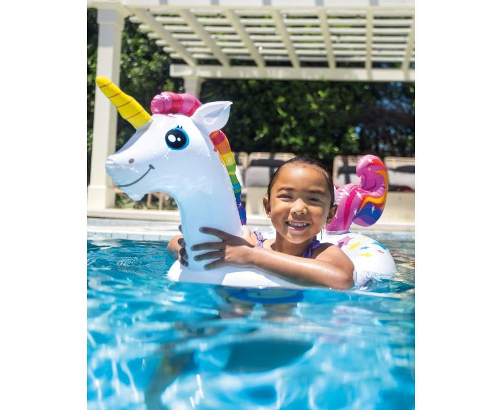 Круг надувной Intex Единорог 107х58 см (59221NP) - фото 3