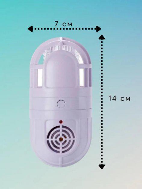 Лампа антимоскітна ультразвукова Atomic Zabber відлякувач комах та гризунів (378254265) - фото 4 Лампа антимоскітна ультразвукова Atomic Zabber відлякувач комах та гризунів (378254265) - фото 4
