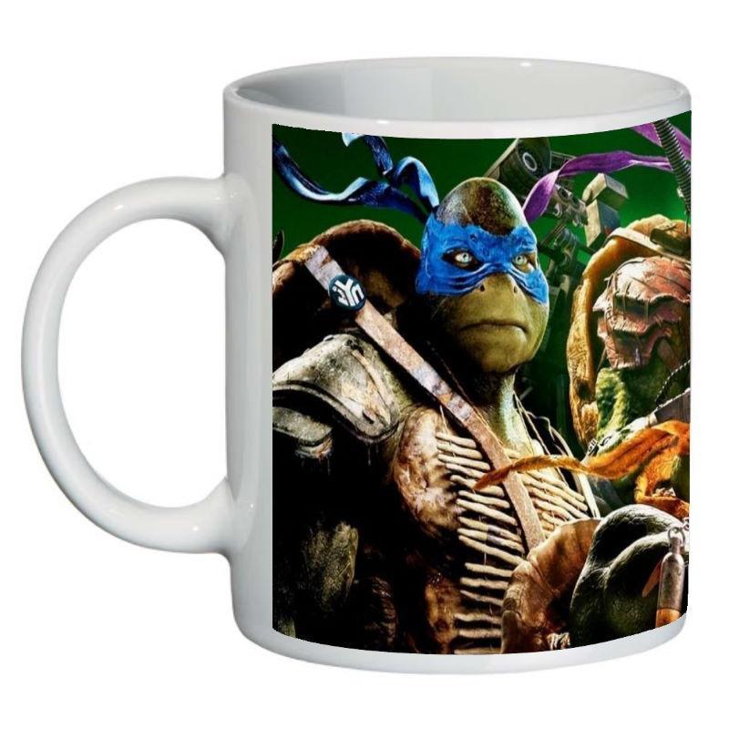 Кружка с принтом SuperCup Черепашки Ниндзя (SC-ЧН-0012)