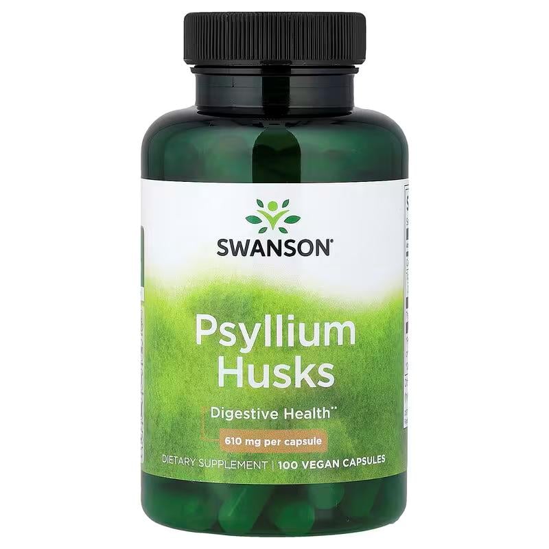 Подорожник Swanson Psyllium Husk 100 caps Подорожник Swanson Psyllium Husk 100 caps