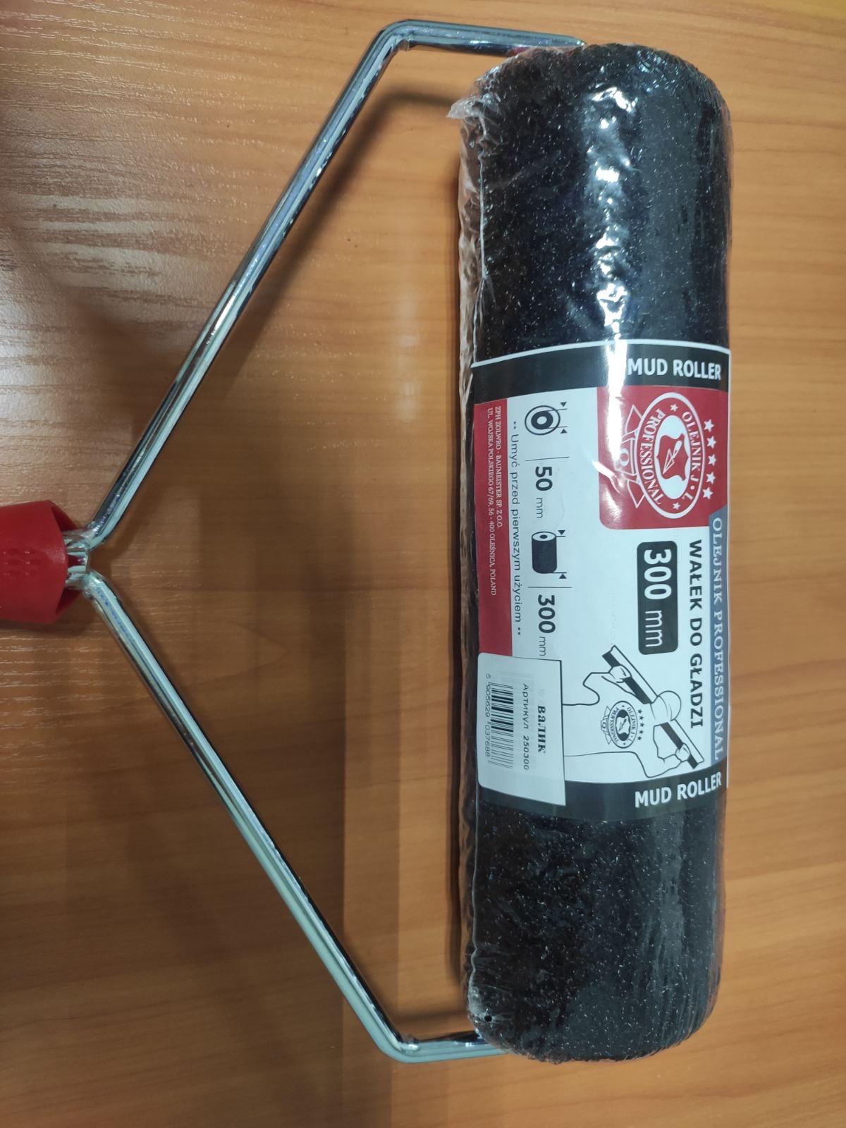 Валик для нанесення мокрої шпаклівки OLEJNIK з ручкою 30 см (250300) - фото 2