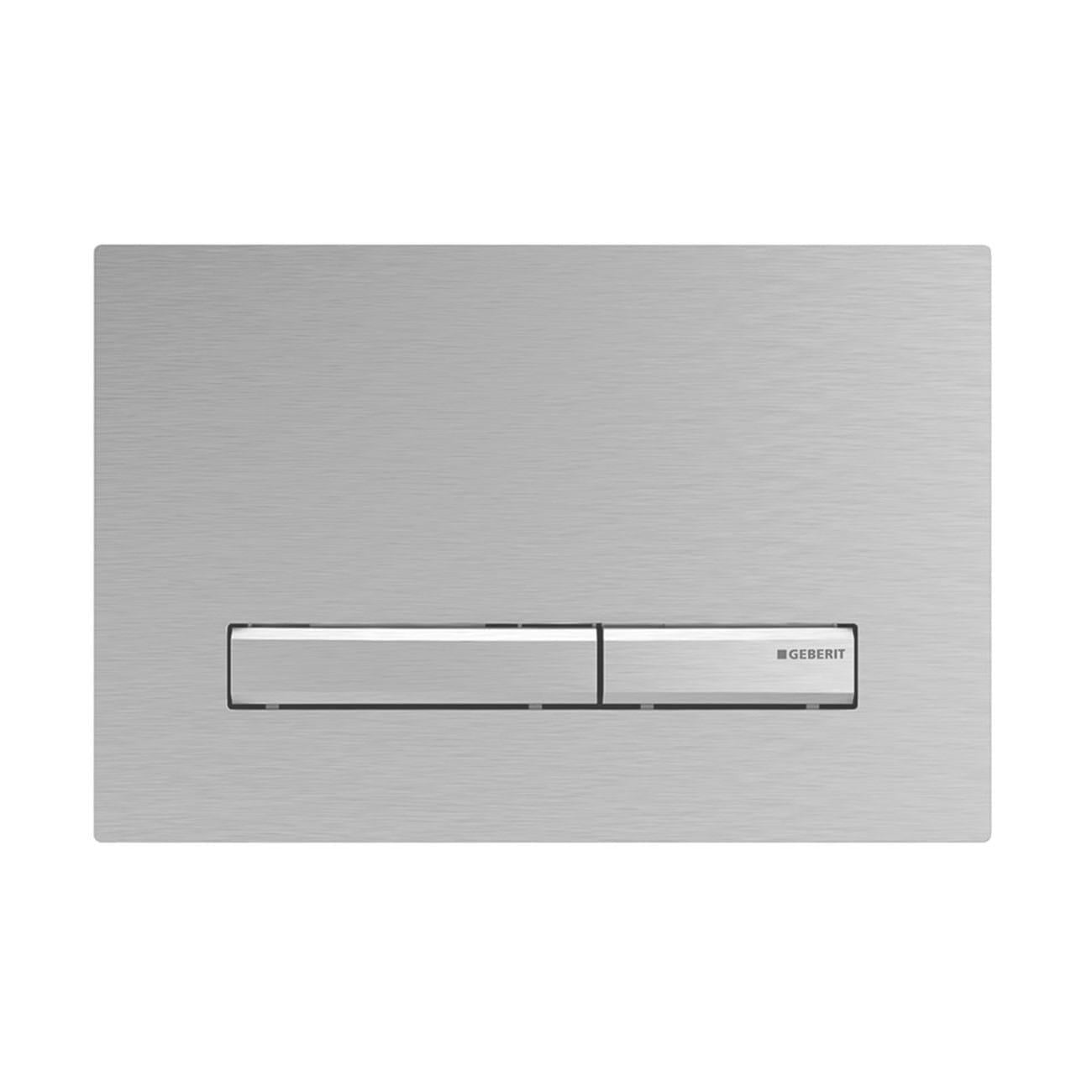 Кнопка для установки Geberit Sigma 50 Square прямоугольная Хром матовый (115.788.GH.2)