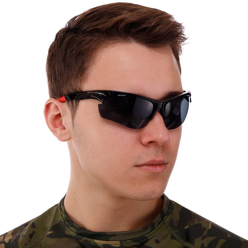 Спортивні сонцезахисні окуляри OAKLEY Чорний (MS-8870) - фото 5