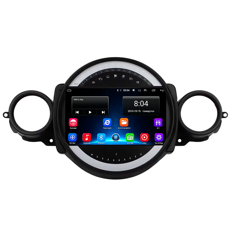 Магнитола штатная Lesko 9" для MINI Cabrio II Restyling 2010-2015 2/32Gb Wi-Fi GPS Base