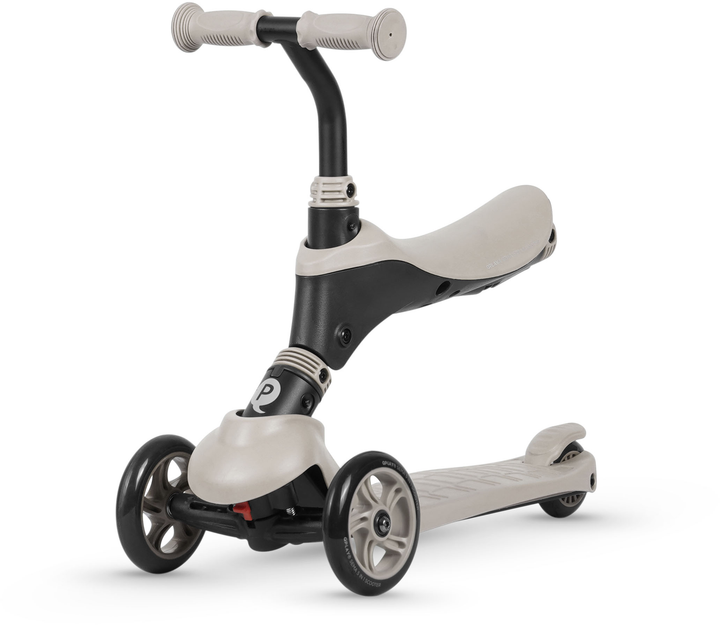 Самокат детский трехколесный Qplay Sema 3в1 Бежевый