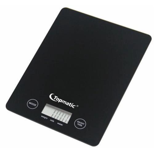 Весы кухонные Topmatic KS-400.1 до 5 кг Black (100126)