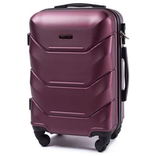 Чемодан пластиковый Wings 147 маленький Бордовый - фото 1 Чемодан пластиковый Wings 147 маленький Бордовый - фото 1