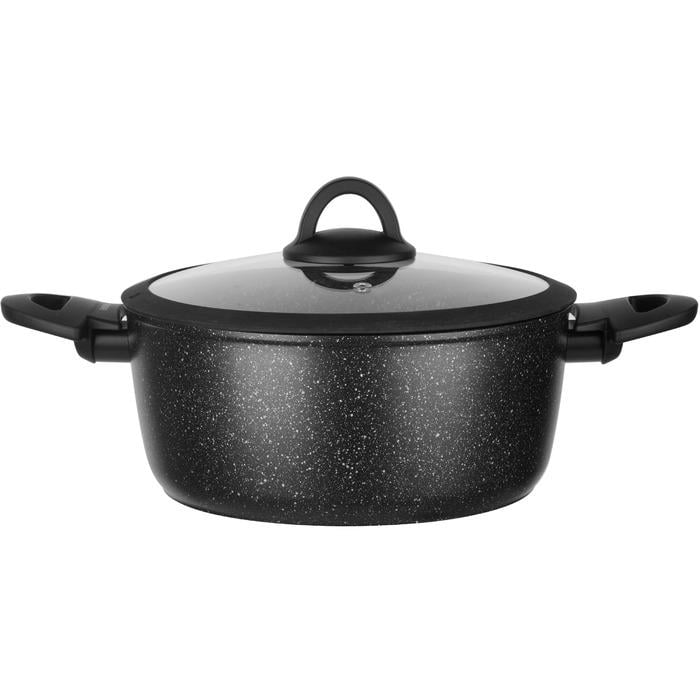 Кастрюля Ringel Zira 24 см 4,1 л Черный