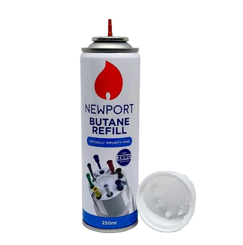 Газ бутановый Newport для заправки зажигалок 250 мл - фото 2 Газ бутановый Newport для заправки зажигалок 250 мл - фото 2