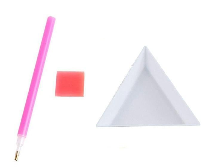 Алмазная вышивка Diy Красота бабочки 30х30 см - фото 3