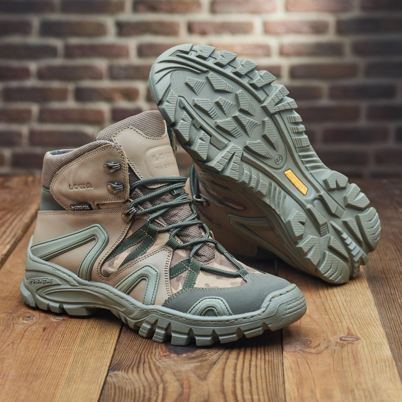 Берці чоловічі демісезонні на гортексі р. 43 Койот/Хакі (Н В-617-43) - фото 2 Берці чоловічі демісезонні на гортексі р. 43 Койот/Хакі (Н В-617-43) - фото 2