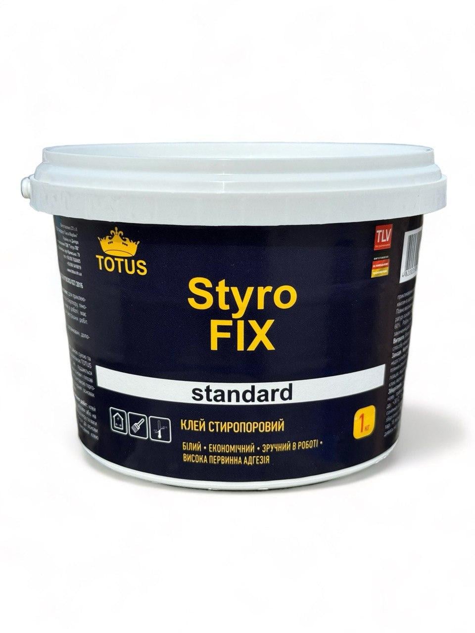 Клей стыропоровый Totus StyroFix 1 кг (65009459)