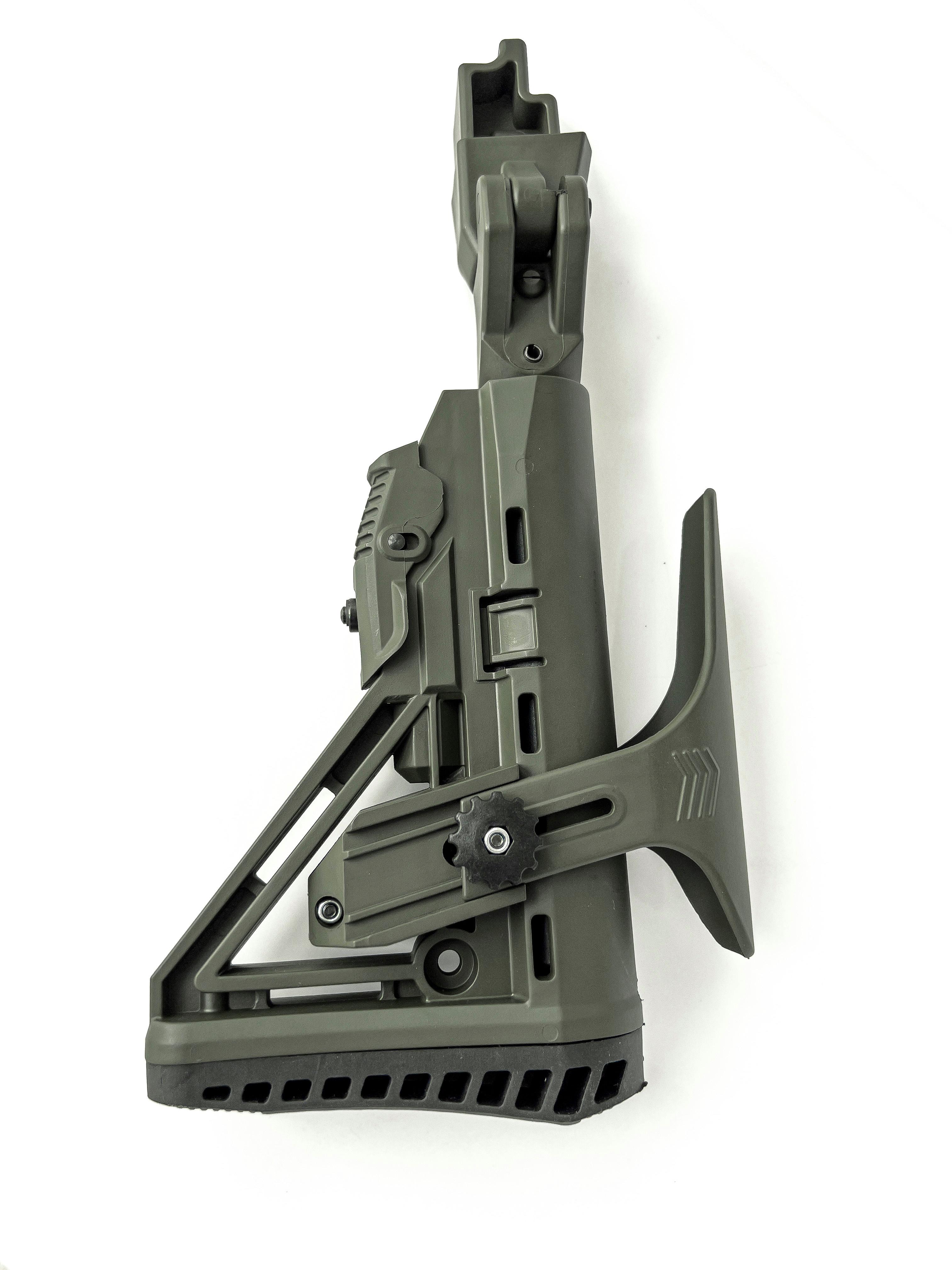 Обвес на АК 74/АК 47 тюнинг/пример АК сложный телескопический Оливковый - фото 6 Обвес на АК 74/АК 47 тюнинг/пример АК сложный телескопический Оливковый - фото 6