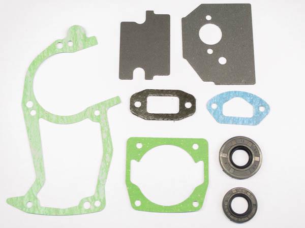 Прокладки двигателя с сальниками в блистере для бензопил серии 4500-5200 (1537)