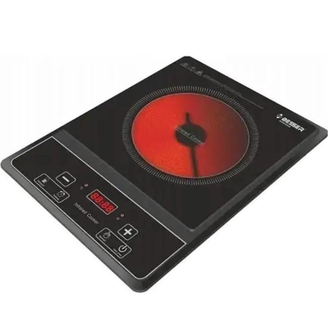Настільна плита інфрачервона Besser 10363 Black (019685) Настільна плита інфрачервона Besser 10363 Black (019685)