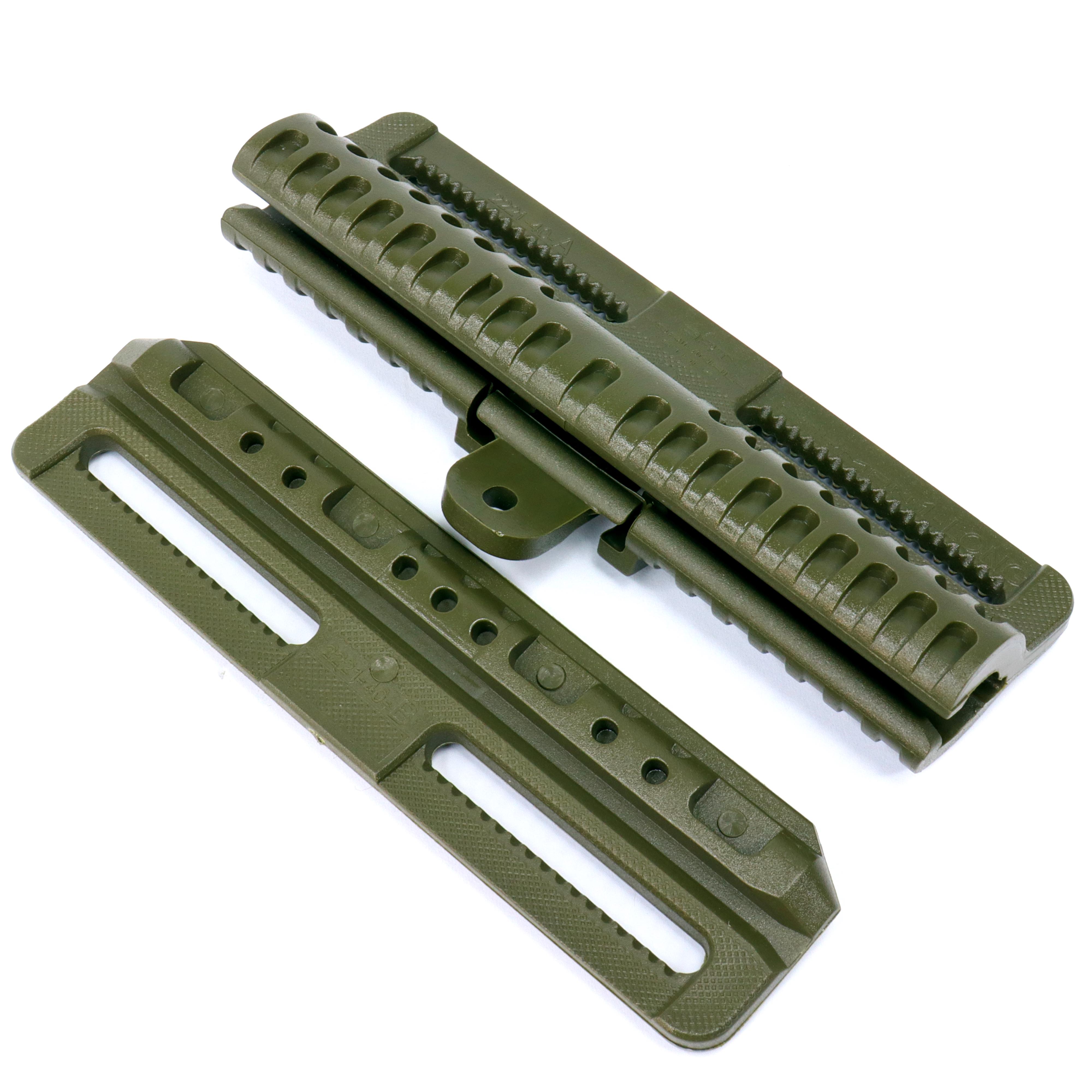 Пряжка FAST DROP быстрого сброса двусторонняя нижняя боковая 80 мм Оливковый (021435) - фото 4