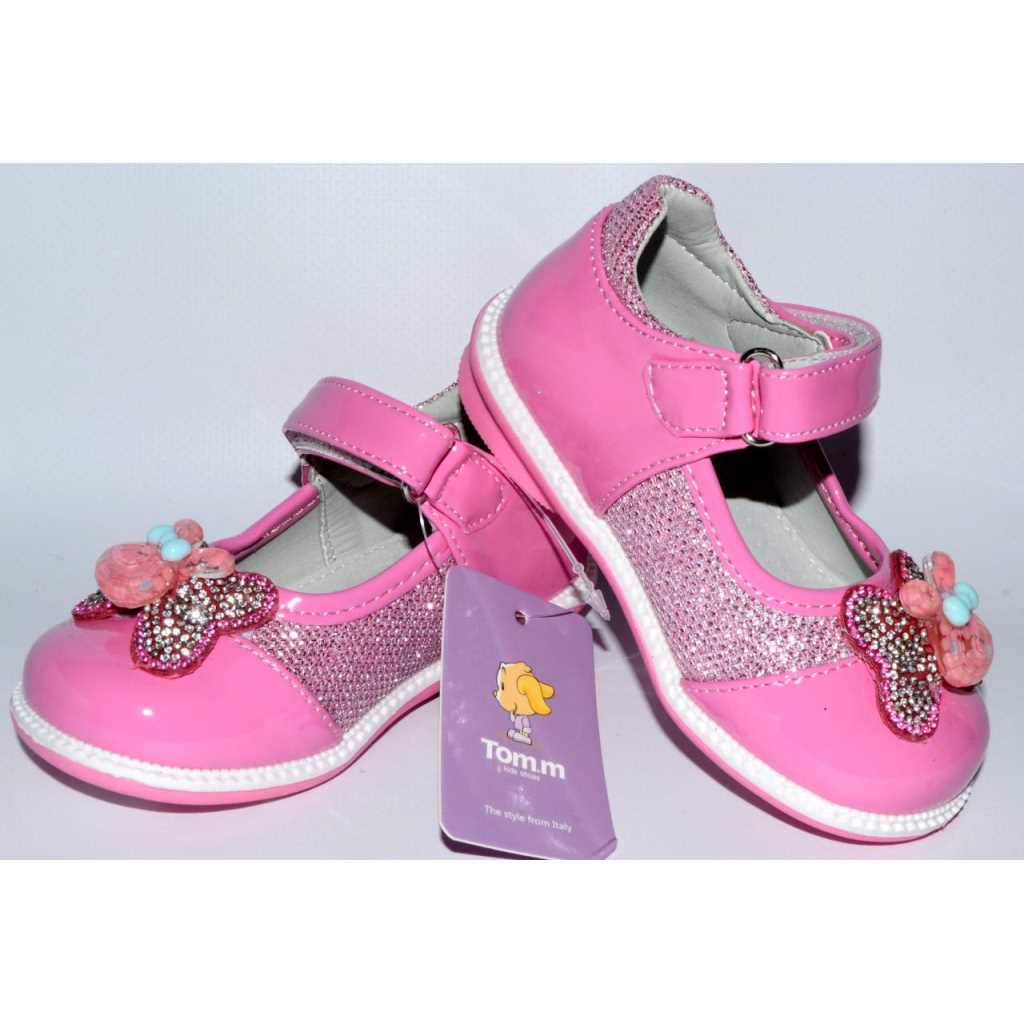 Туфлі для дівчинки Tom.m 105-5080-09 р. 24 15 см Рожевий (105-5080-09-24) - фото 3