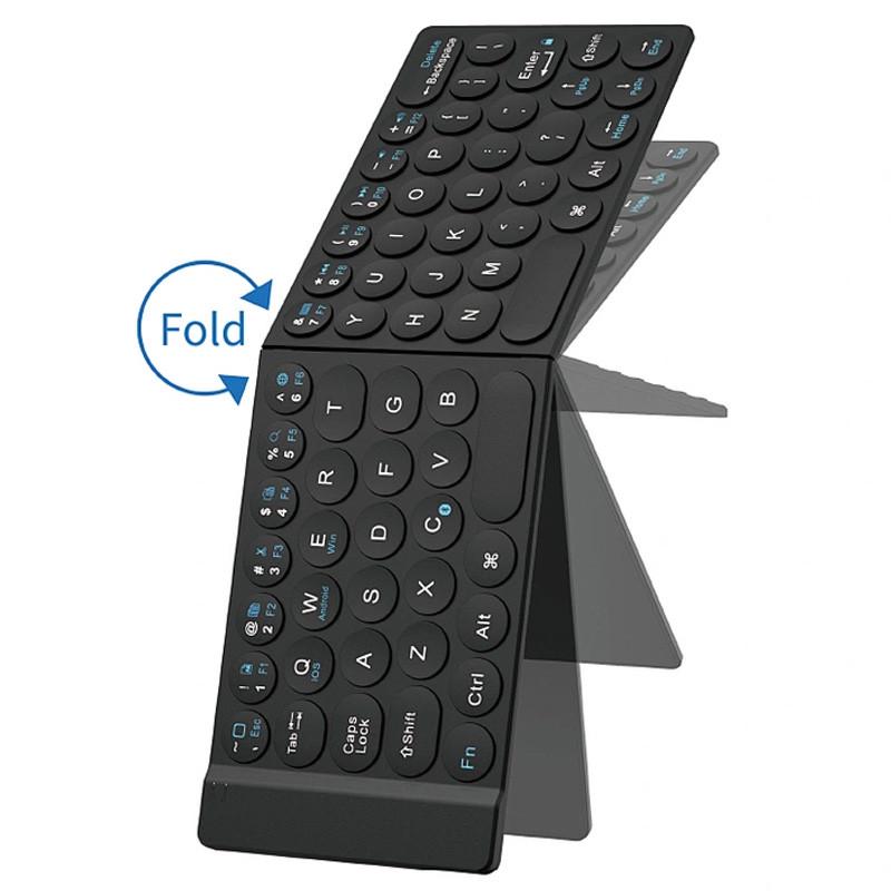 Клавиатура складная WIWU Fold Mini Keyboard FMK-01 Black (00000068538_1) - фото 2