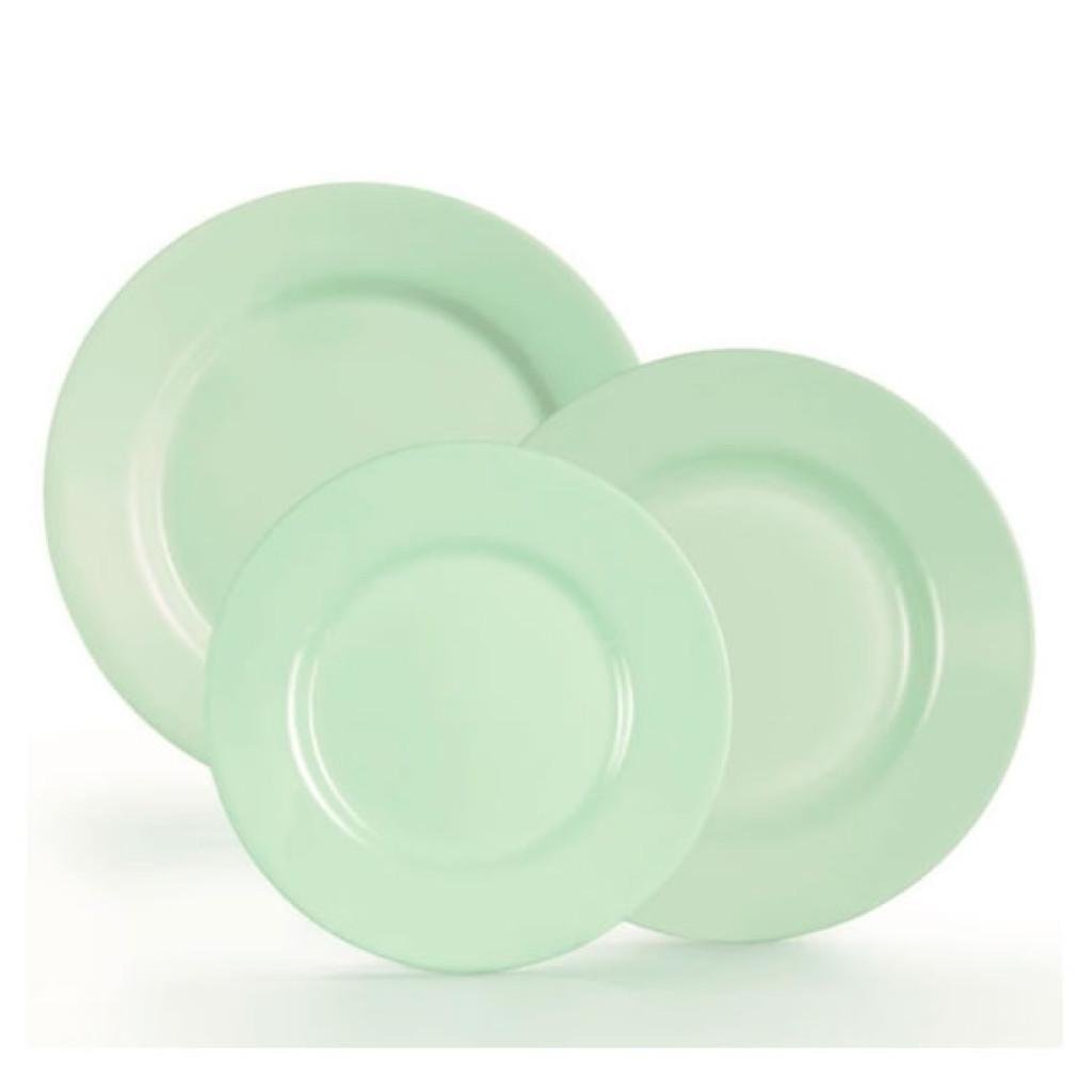 Сервіз столовий Luminarc PLUMI PARADISE GREEN 18 предметів (2474021797)
