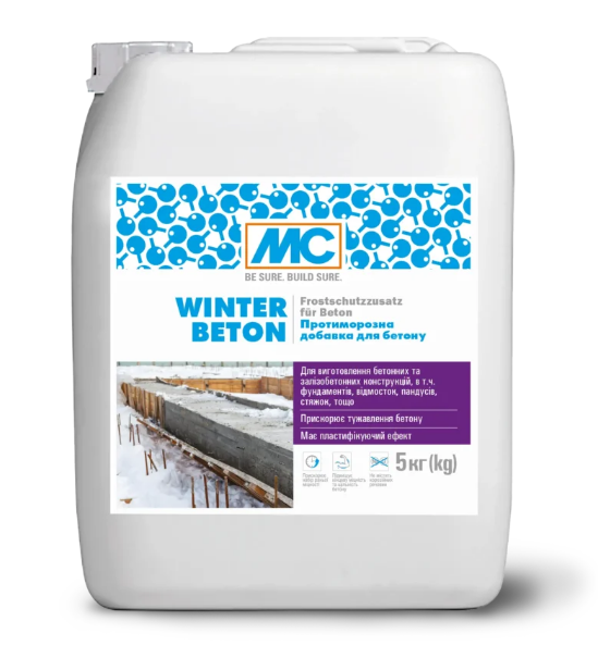 Добавка для бетона противоморозная MC-Bauchemie Winter Beton 10 кг