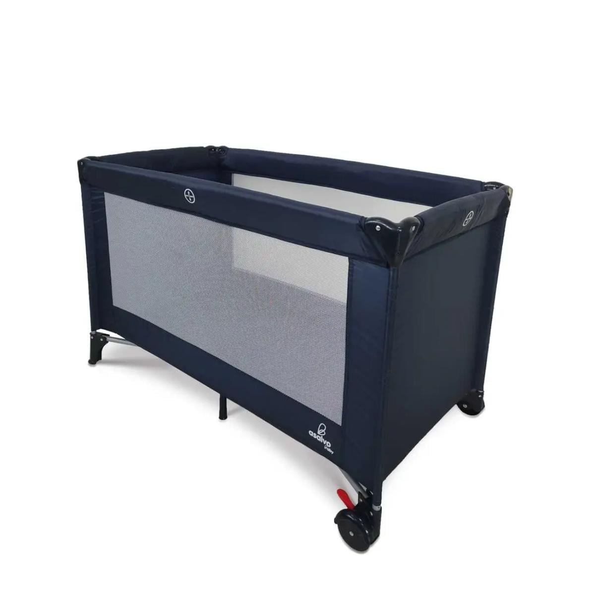 Манеж-кровать детская Asalvo Travel Cot Baleares Navy (33386456)