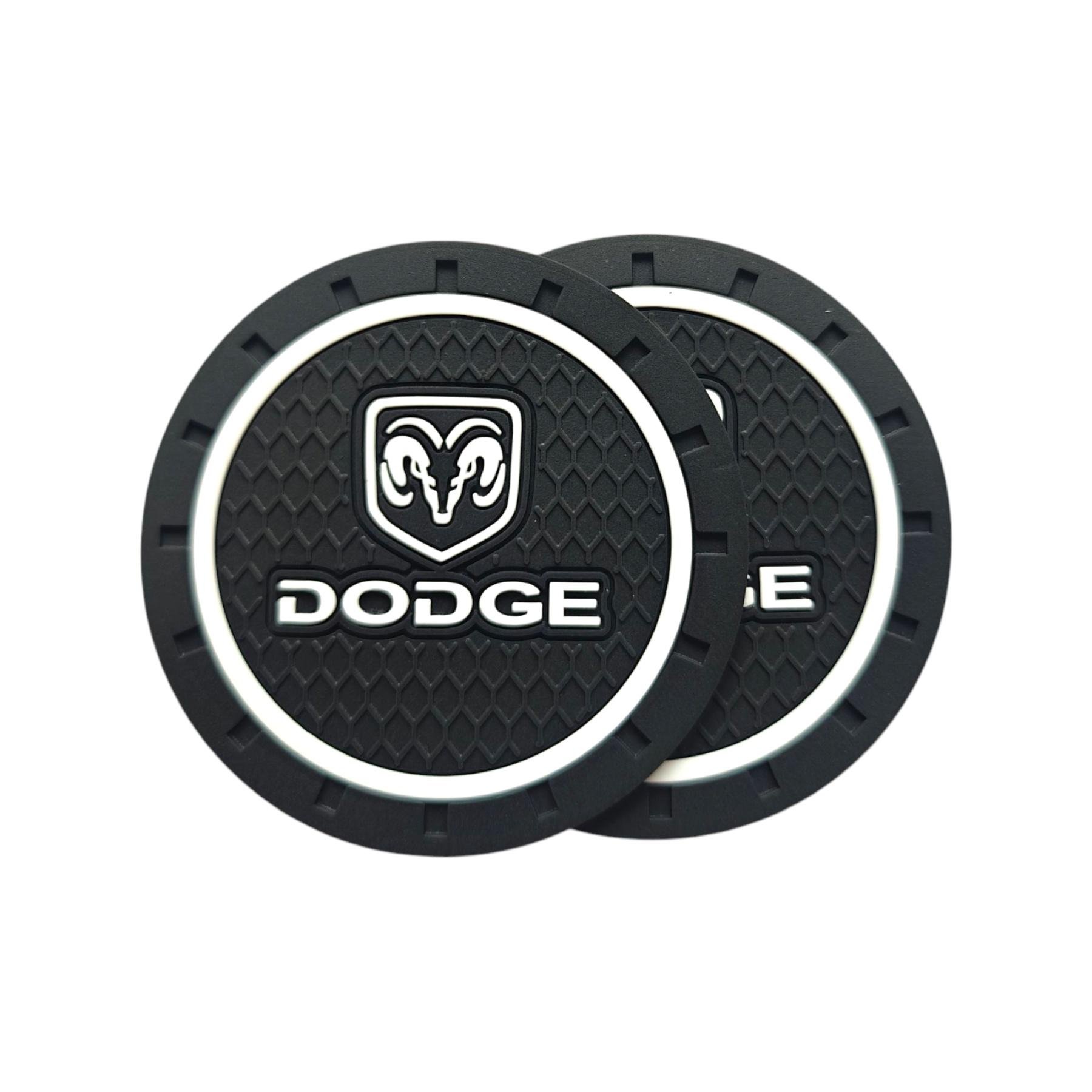 Коврики антискользящие Dodge в подстаканники 2 шт. (1378787930)