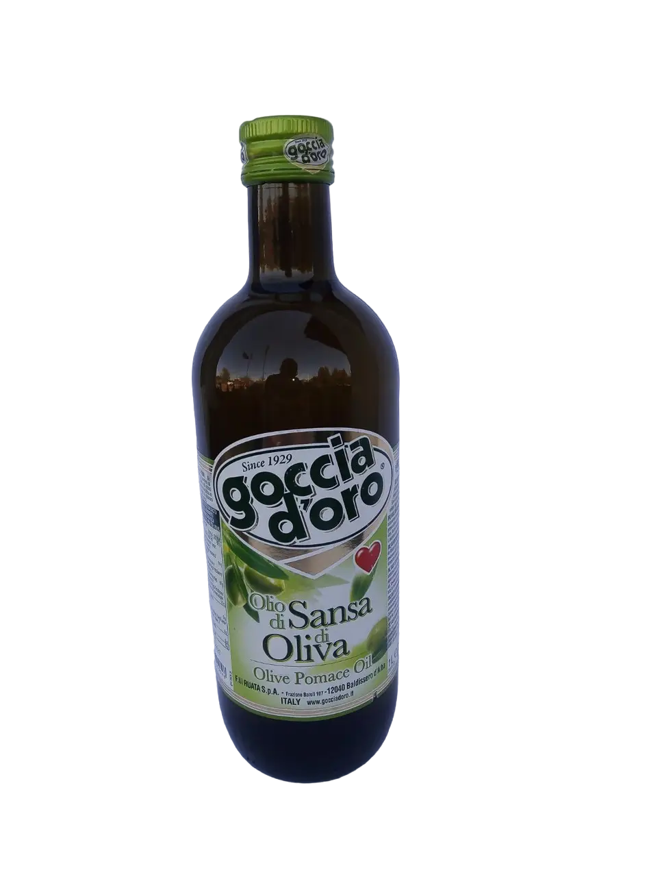 Оливкова олія Olio di Sansa di Oliva Goccia Doro 1 л (8003250000129Н)