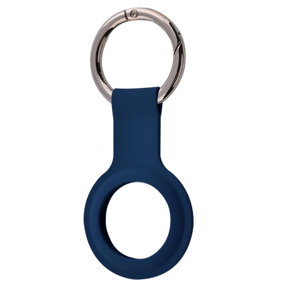 Чехол-брелок PRC Mutural Soft Silicon case for AirTag Deep Navy Чехол-брелок PRC Mutural Soft Silicon case for AirTag Deep Navy