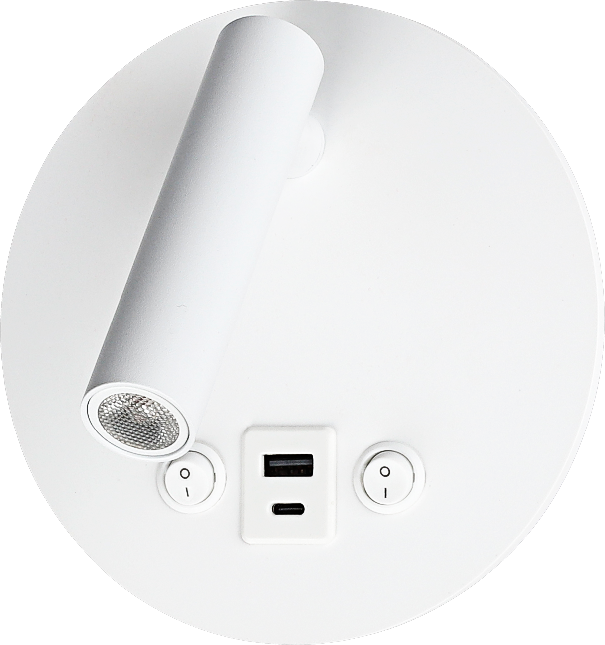 Світильник світлодіодний настінний CHARG 8W 145x80 220V IP20 White (24630912)