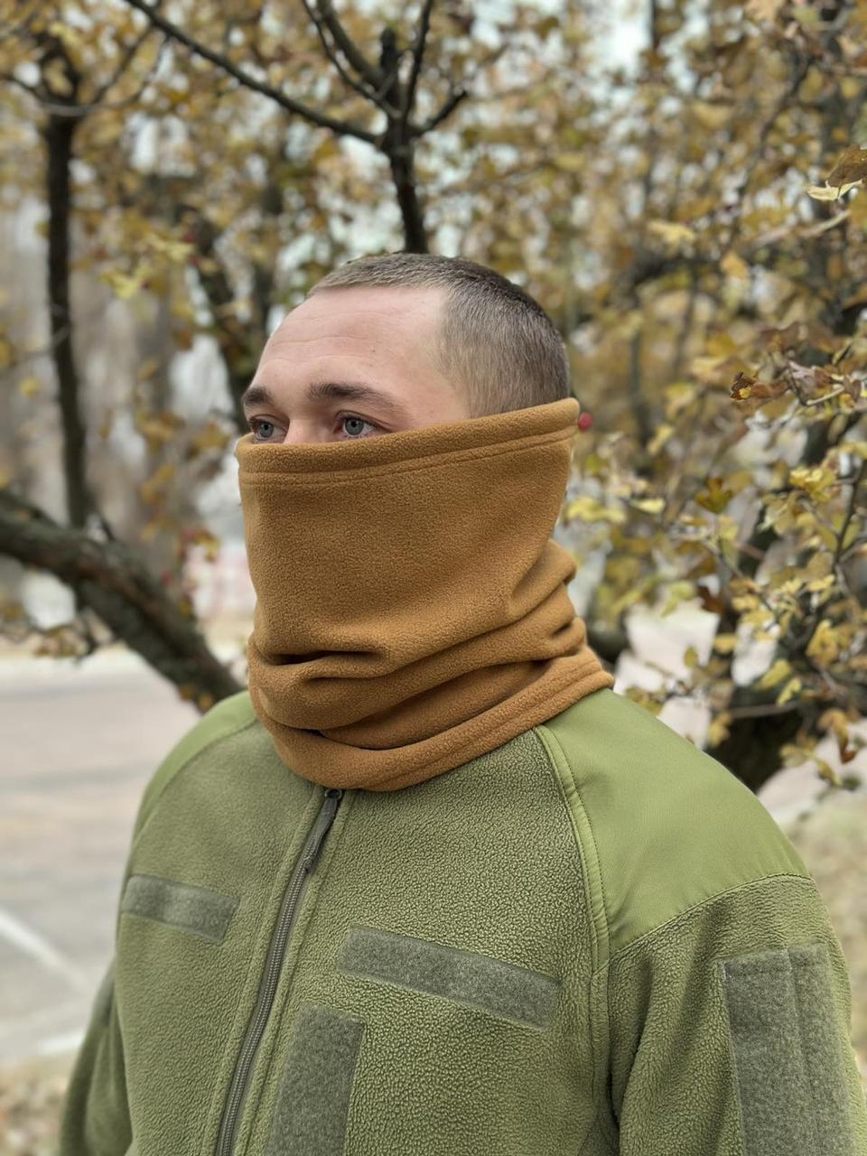 Баф флисовый Койот